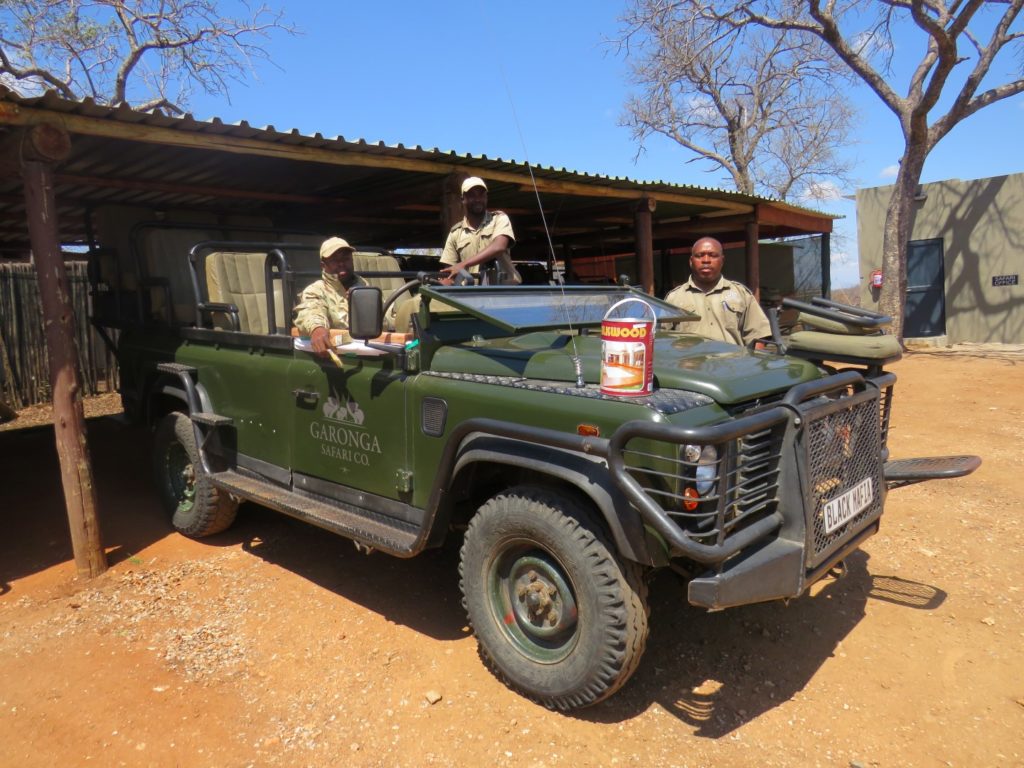 Vehicle Maintenance at Garonga Safari Camp