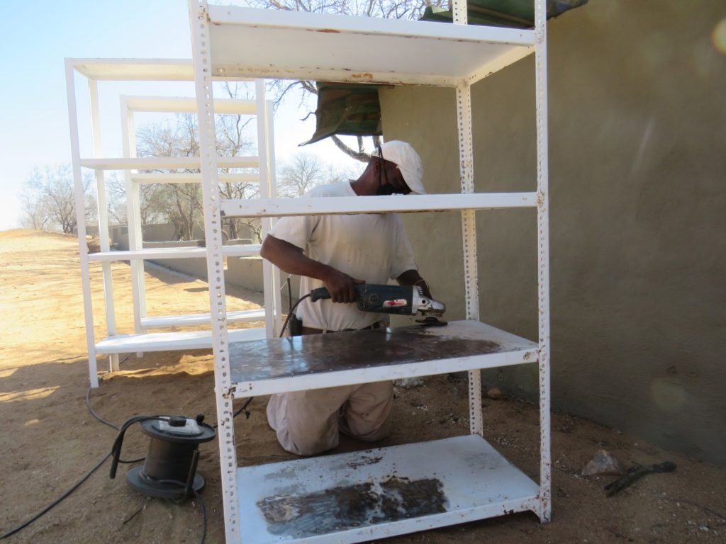 maintenance at Garonga Safari Camp